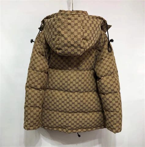 gucci puffer jacket fake|gucci puffer jacket women.